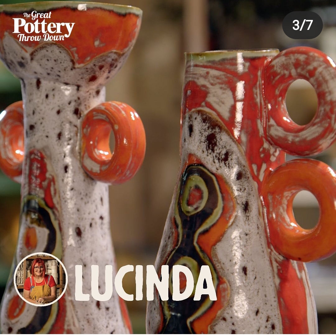 The great pottery throwdown - 60s vases - lucinda